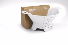Cedník s podstavcem Cosmo Arctic White