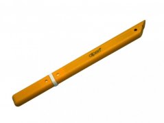 Odstraňovač kůžičky + pilník na nehty v jednom, žlutý