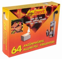 Pevný podpalovač 64 ks