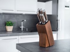 Blok s kuchyňskými noži Forge Wood 2.0