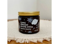 VONNÁ SVÍČKA přírodní sójová Tradiční perníček 220 g NOVINKA PURE HARMONY