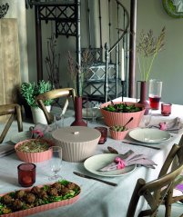 Poklice na mísu Nettuno / Hera L Brown Sugar 25 cm