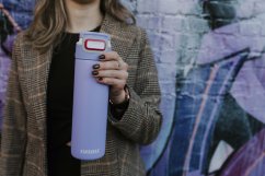 Láhev Elton Insulated 600 ml Digital Lavender