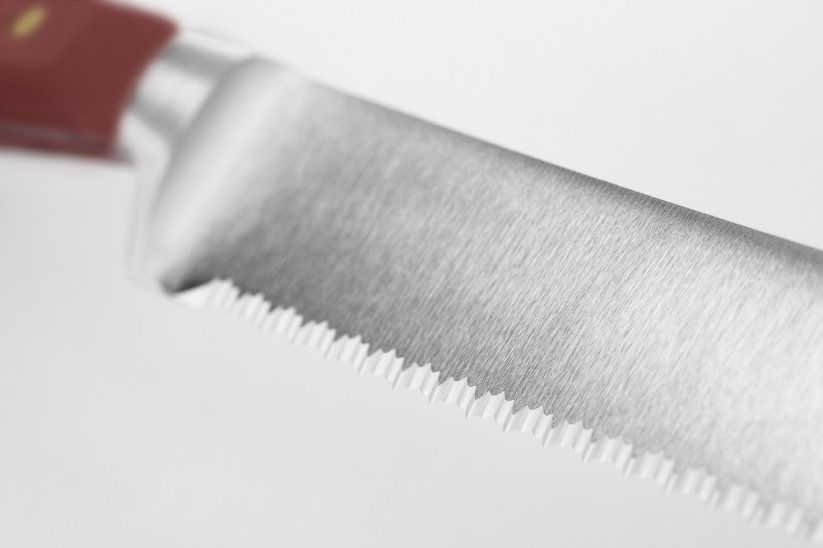 CLASSIC COLOUR Nůž na uzeniny s vlnkovaným ostřím, Tasty Sumac, 14 cm