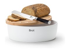 Nádoba na chleba 36 cm bílá