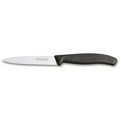 Nůž na zeleninu 10cm plast černý