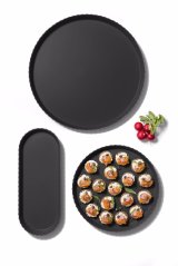 Tác kulatý Atena L Carbon Black 40 cm