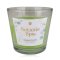 VONNÁ SVÍČKA velká se třemi knoty 570g BOTANIC SPA ve skle, 13,5 x 12,5 cm ACCENTRA