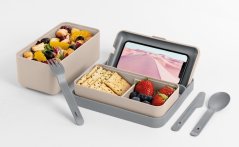 Box na jídlo Bauletto M Moka Grey