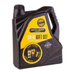 SET koupelový BATH and BODY TOOLKIT v dárkové krabičce ve tvaru kanystru