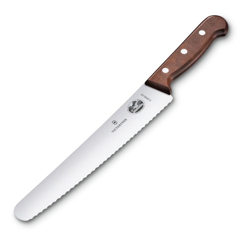Nůž na chleba 22 cm s dřevěnou rukojetí