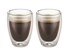 Sada sklenic z dvojitého skla 150 ml