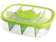 Dóza na čajové sáčky zelená 3 l