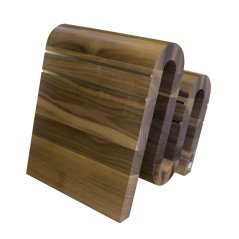 Blok magnetický Grand Prix Chicane ořechové dřevo