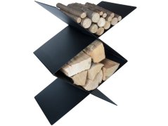 Zásobník na dřevo stupňovitý