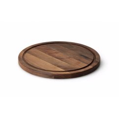 Prkénko na servírování steaků 28 cm kulaté