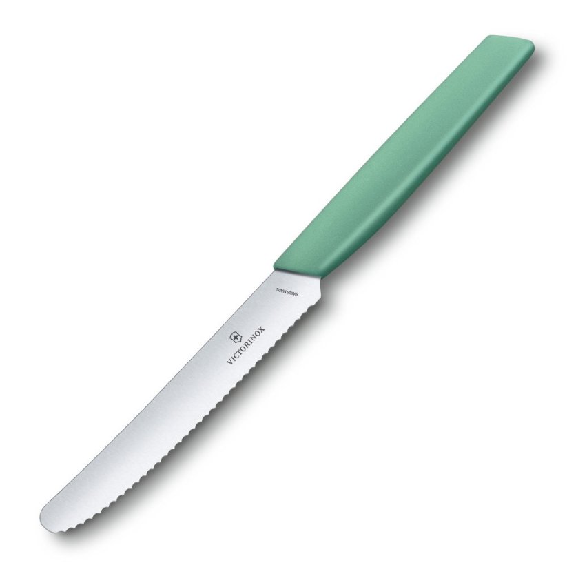 Nůž na rajčata Swiss Modern, 11cm, zelený