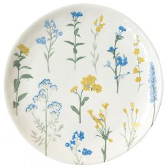 Porcelánový dezertní talíř Mille Fleurs Yellow