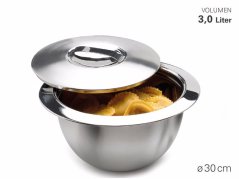 Termomísa kuchyňská s víkem 3 l