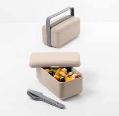 Box na jídlo Bauletto M Moka Grey
