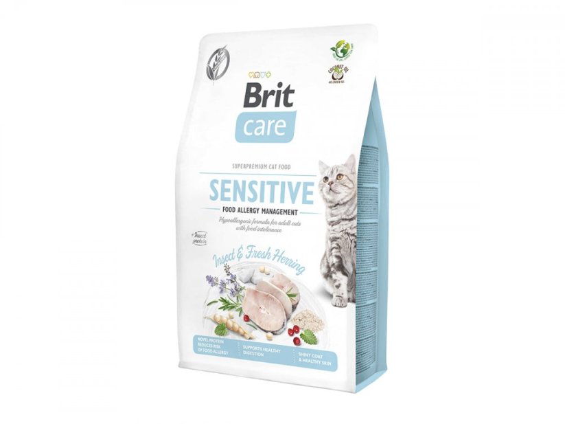 Brit Care Cat Grain-Free Insect. Food Allergy Management 2kg