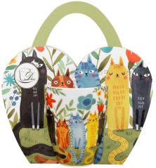 Porcelánový hrnek v dárkovém balení Cat´s World Garden Felines