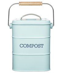 Plechový kompostér Living Nostalgia modrý