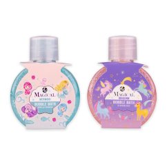 PĚNA do koupele 30ml MAGICAL UNICORN and MERMAID 18 ks v plastové vaně, 2motivy/vůně ACCENTRA