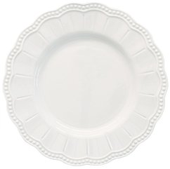 Porcelánový dezertní talíř Elite White