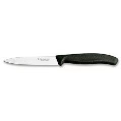 Nůž na zeleninu 10cm plast černý