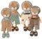 BK BABY MAEL lev tmavě hnědé kalhoty (20 cm) Bukowski Design