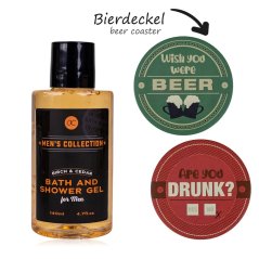 SET koupelový MEN´S COLLECTION včetně 2 pivních podtácků ACCENTRA