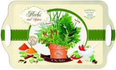 Plastový servírovací tác Herbs & Spices velký