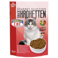 Perfecto Cat Kroketten snack 20,5% s Alpským hovězím 125g