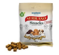 Serrano Snack Meditky tréninkové kostičky pro štěňata 85g