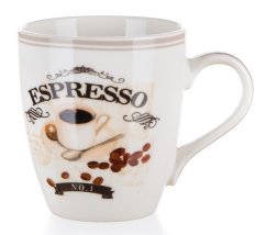 hrnek 240ml ESPRESSO dekor 2, keramický