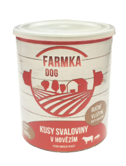 FARMKA DOG se svalovinou 800g