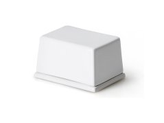 Dóza na máslo 125 g bílá