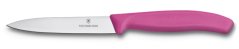 Nůž kuchyňský růžový 10cm
