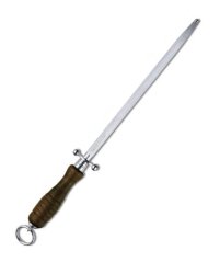 Ocílka s dřevěnou rukojetí kulatá 27cm
