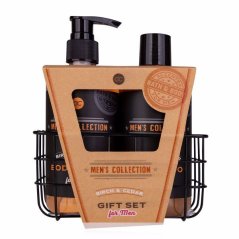 SET koupelový MEN´S COLLECTION v drátěném koši ACCENTRA