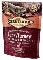 Carnilove CAT Duck & Turkey for Adult Large Cats 400g