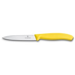 Nůž kuchyňský žlutý 10cm