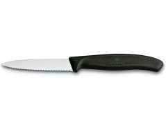 Nůž na zeleninu 8cm plast černý