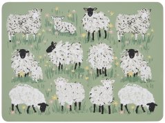 Korkové prostírání Woolly Sheep