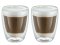 Sklenice na kávu, dvojité sklo, 220 ml, sada 2 ks