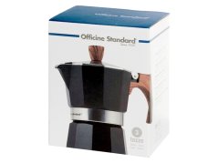Moka kávovar Standard na 3 šálky černý