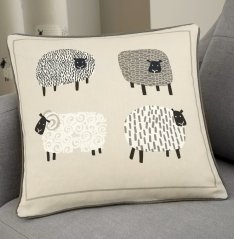 Polštář Dotty Sheep Natural 43x43