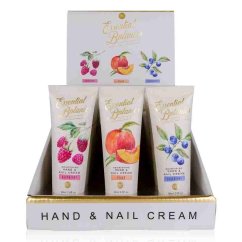 KRÉM na ruce a nehty 60ml ESSENTIAL BOTANICS-FRUITS v tubě, 3 druhy/vůně ACCENTRA
