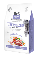 Brit Care Cat Grain-Free Sterilized Weight Control 400g